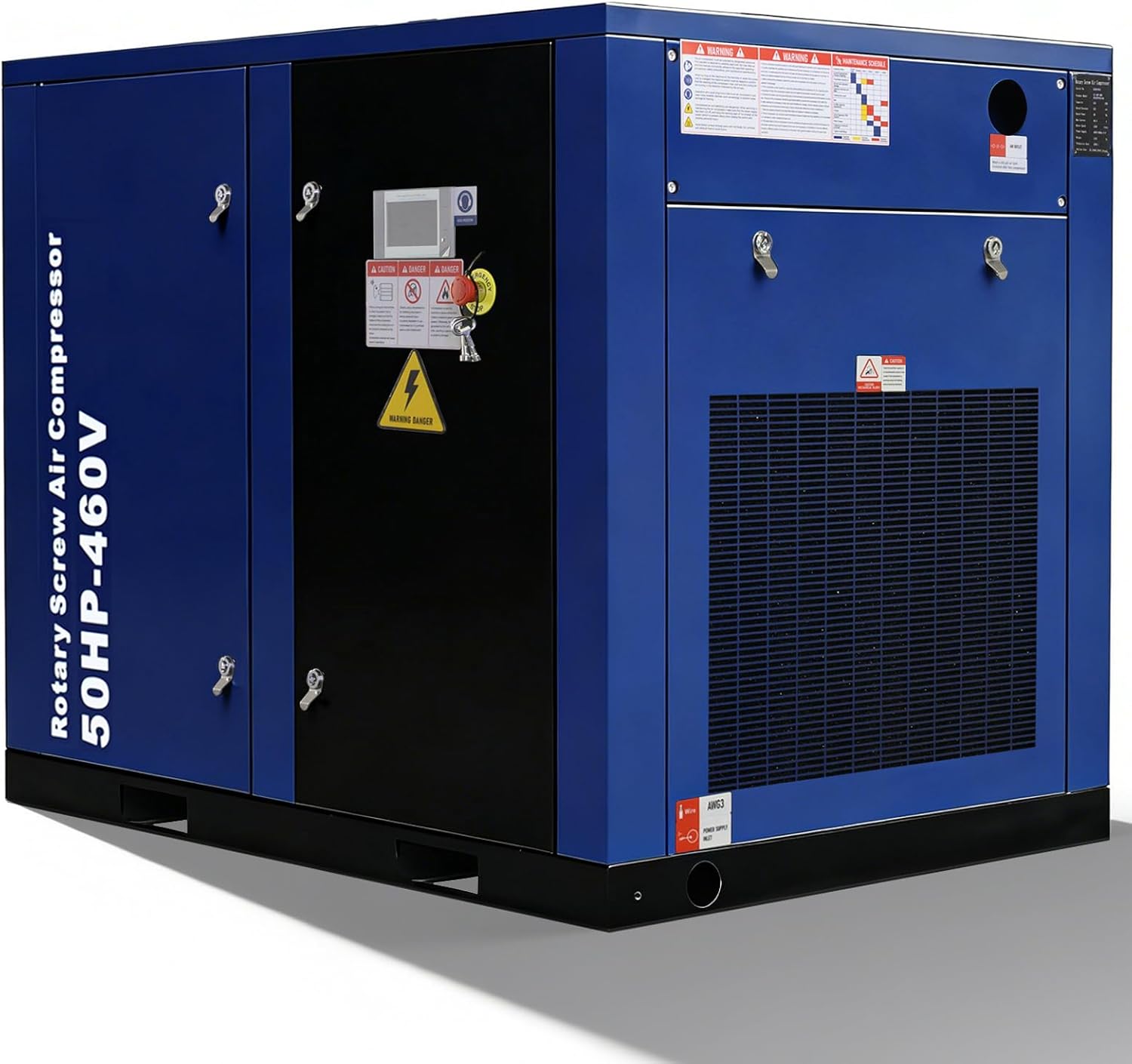50hp rotary screw air compressor,50hp air compressor pros cons,rotary screw air compressor vs piston,industrial air compressor worth buying,219 cfm air compressor for shop,best 50hp stationary air compressor - detailed features and technical specifications