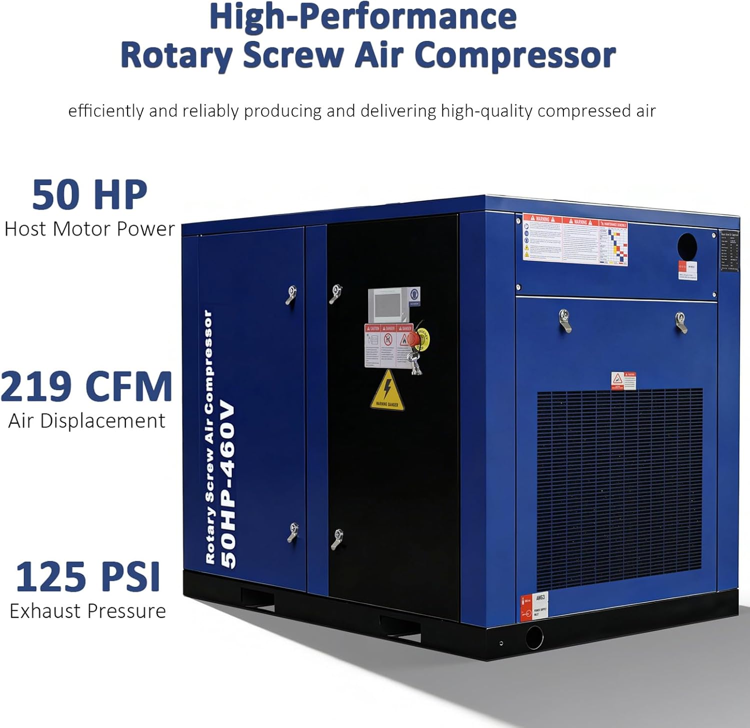 50hp rotary screw air compressor,50hp air compressor pros cons,rotary screw air compressor vs piston,industrial air compressor worth buying,219 cfm air compressor for shop,best 50hp stationary air compressor performance testing and real-world results