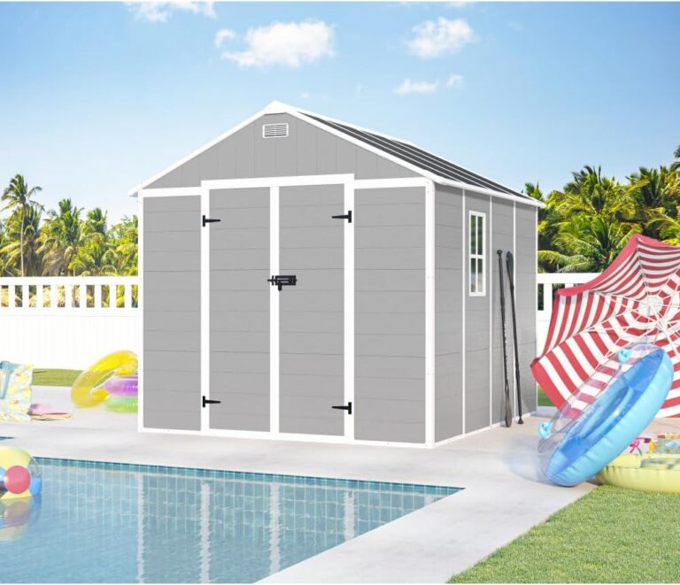 Image 1 of 6x6 ft resin storage shed worth it