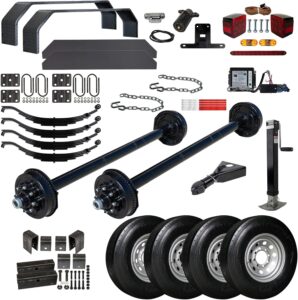 Image 1 of 8000 lb tandem axle trailer kit