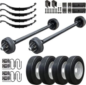 Image 1 of 8000 lb tandem axle trailer kit