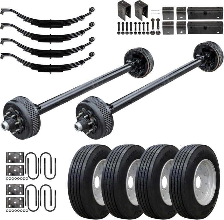 8000 lb Tandem Axle Trailer Kit: Honest Pros & Cons 41 Image 1 of 8000 lb tandem axle trailer kit