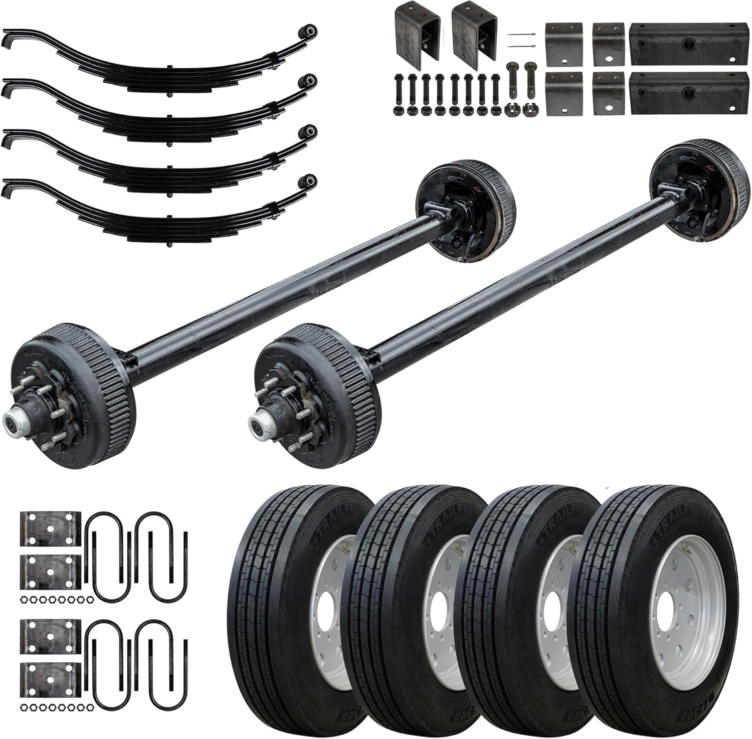 8000 lb tandem axle trailer kit,16k capacity trailer axle kit,tandem axle trailer kit worth buying,8k tandem axle kit pros cons,best 8k trailer axle kit for car hauler,8000 lb tandem axle kit vs alternatives - detailed features and technical specifications