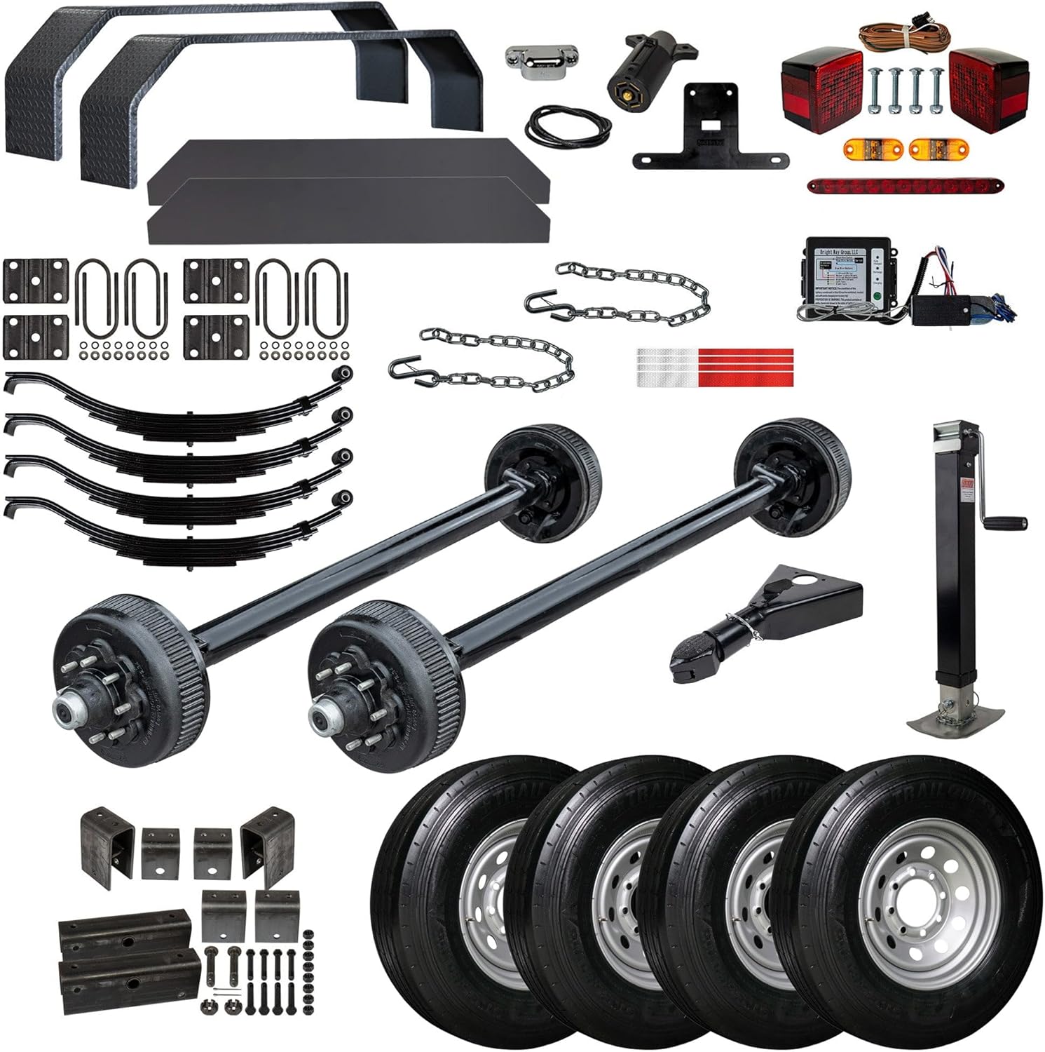 8000 lb tandem axle trailer parts kit,should I buy 8000 lb trailer axle kit,8000 lb tandem axle kit pros cons,best bumper pull trailer parts kit,8000 lb trailer axle worth it,heavy duty tandem axle trailer kit - detailed features and technical specifications