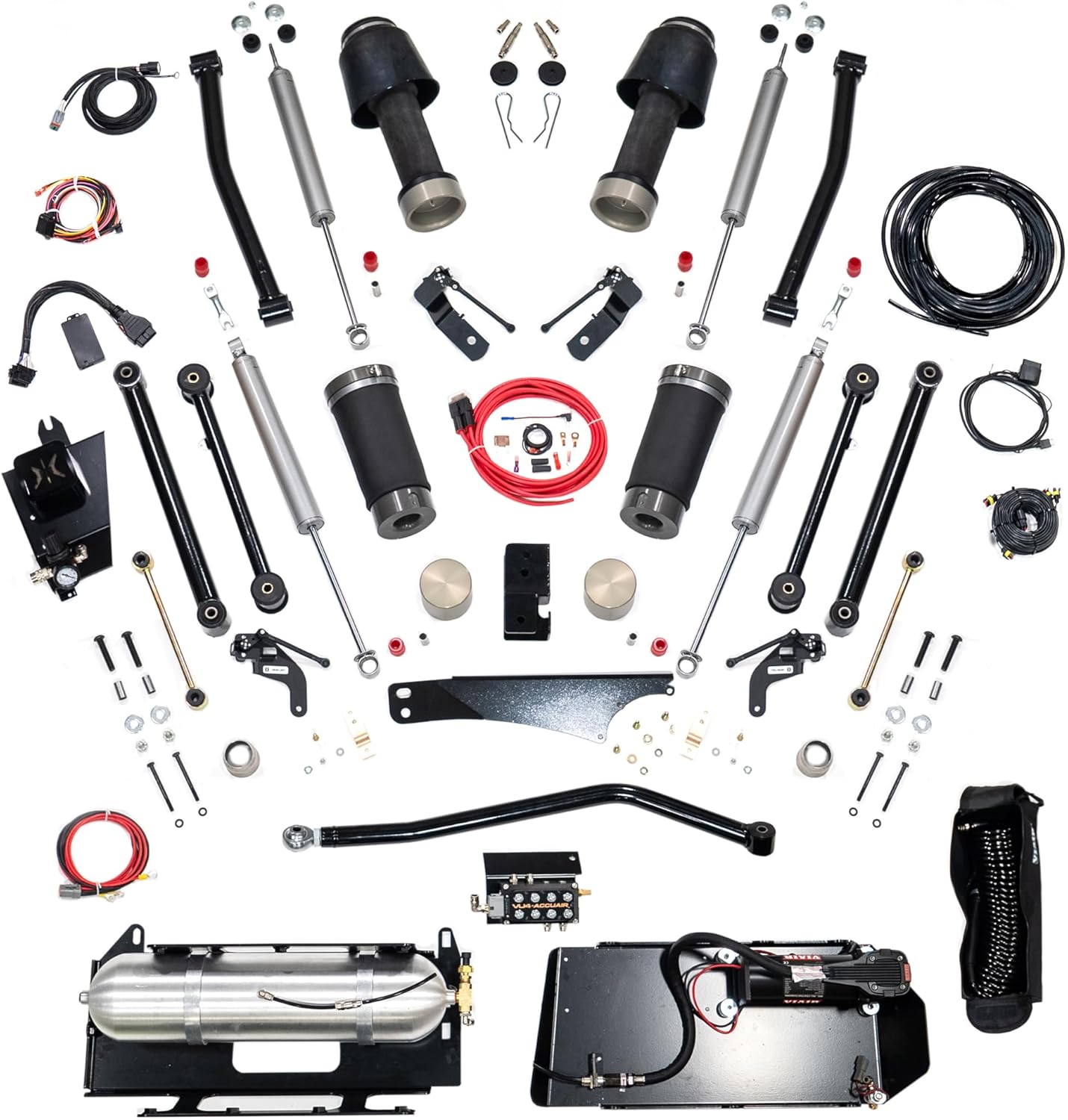 AccuAir 3 Dynamic Lift Kit JKU,best air suspension lift kit for Jeep Wrangler JKU,AccuAir suspension lift kit pros cons,should I buy AccuAir Dynamic Lift Kit,AccuAir vs other Jeep lift kits,AccuAir 3 inch lift kit for off-road - detailed features and technical specifications