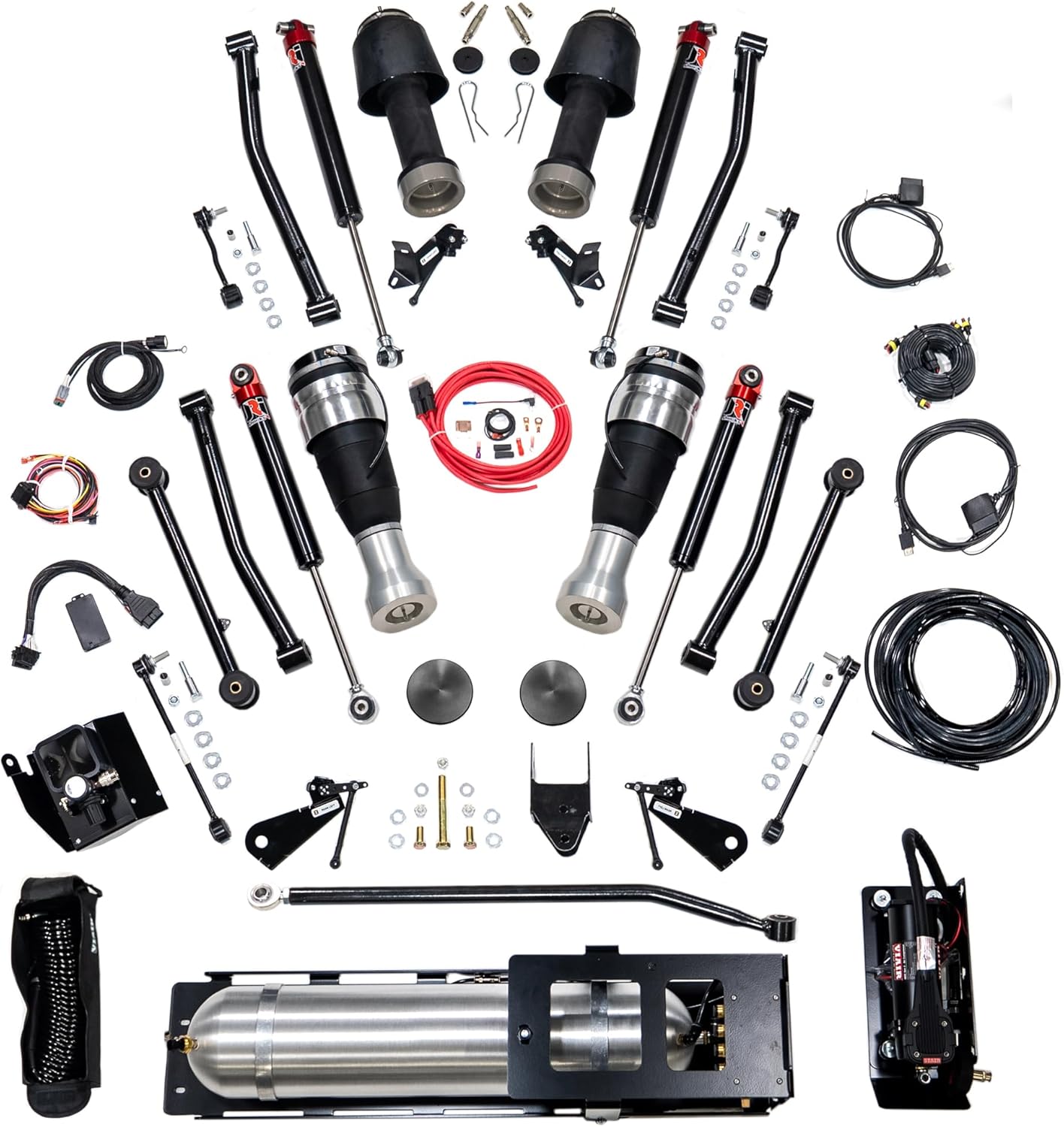 AccuAir Suspension Dynamic Lift Kit Jeep Gladiator,AccuAir Dynamic JT lift kit,Jeep Gladiator air suspension lift,best lift kit for Jeep Gladiator,AccuAir vs traditional lift kit,should I buy AccuAir lift kit - detailed features and technical specifications