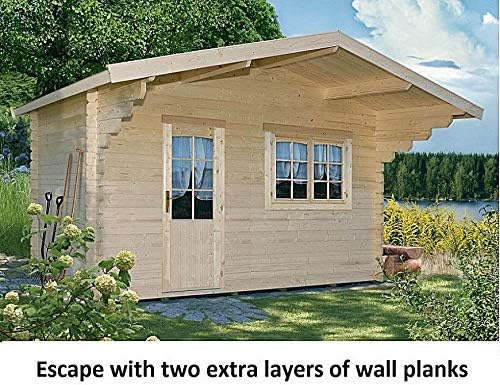 Allwood Escape extra wall planks,Allwood Escape cabin add-ons,extra wall layers for cabin,should I buy extra wall planks,Escape cabin loft height,Allwood Escape accessories worth it unboxing and complete package contents