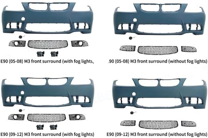 BMW E90 M3 body kit,BMW E90 M3 wide body kit,E92 M3 body kit parts,BMW 3 Series E93 body kit,M3 style bumper kit,BMW E90 fender flares unboxing and complete package contents