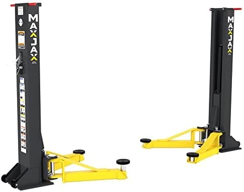 BendPak Maxjax M7K auto lift,should I buy BendPak Maxjax M7K,BendPak Maxjax M7K pros cons,portable two post lift vs fixed lift,BendPak Maxjax M7K worth buying,best portable car lift for home garage performance testing and real-world results