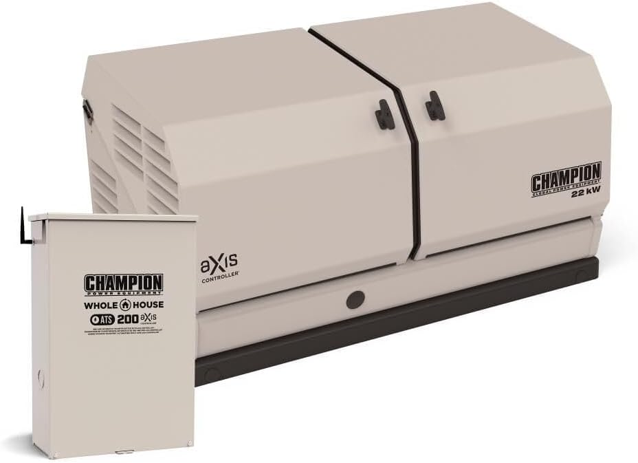 Champion aXis 22kW generator worth it,Champion aXis 22kW pros and cons,Champion aXis vs Generac,should I buy a Champion aXis generator,Champion aXis 22kW whole house,best home standby generator - detailed features and technical specifications