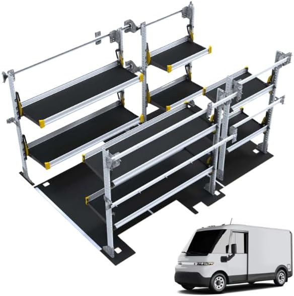 Chevrolet BrightDrop 400 shelving package,BrightDrop 400 van shelving system,electric van storage solutions,Ranger Design shelving pros cons,delivery van upfit kit worth buying,BrightDrop cargo organization ideas - detailed features and technical specifications