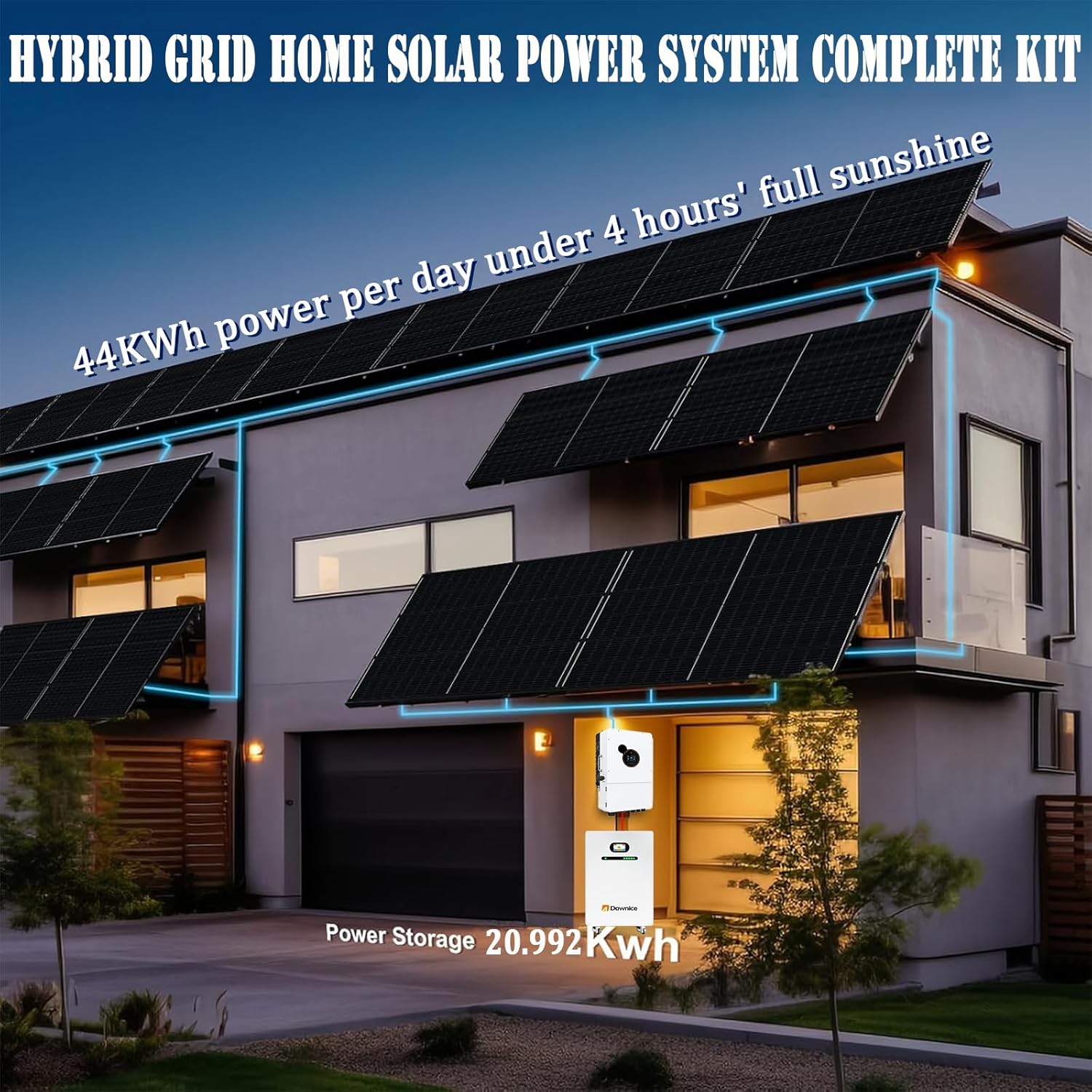 Dawnice 11KW solar system worth it,should I buy Dawnice 11KW solar kit,Dawnice 11KW vs other solar systems,Dawnice 11KW pros cons,best 11KW solar system kit,Dawnice 11KW hybrid inverter performance unboxing and complete package contents