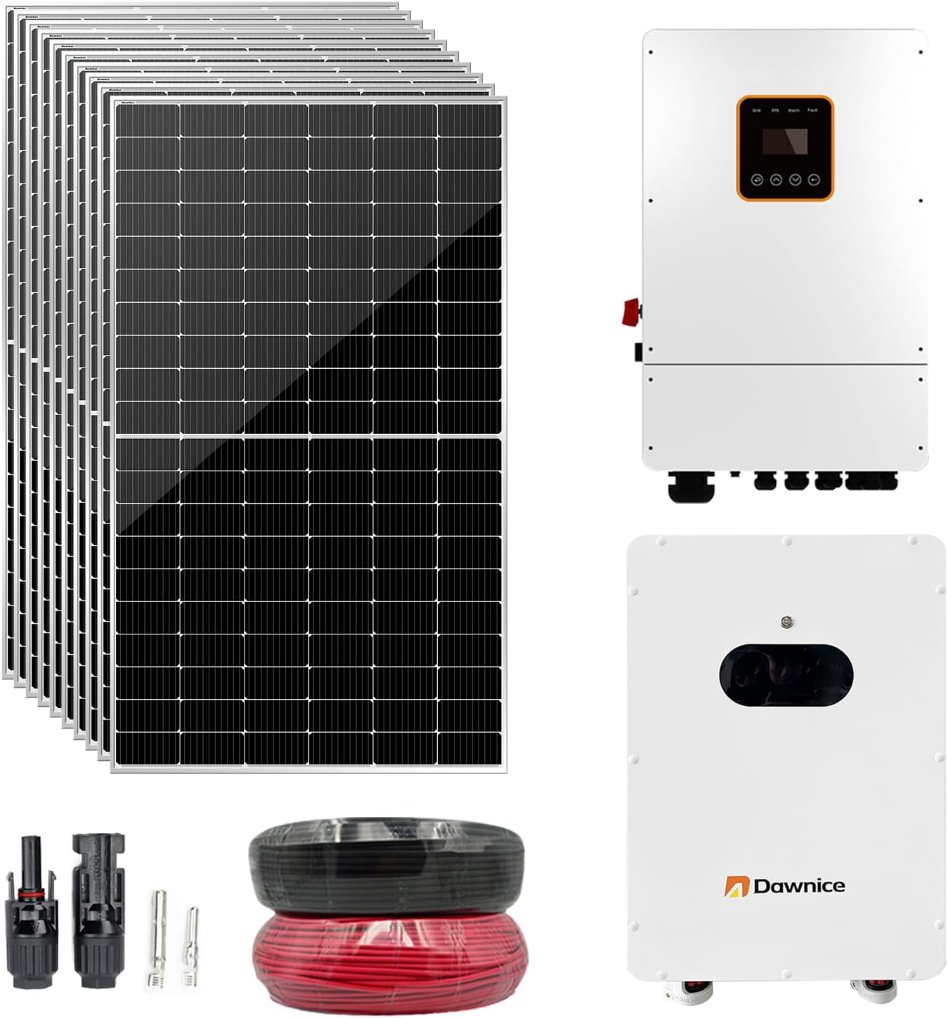Dawnice 6kW hybrid solar system worth it,should I buy Dawnice solar system,Dawnice 6kW solar kit pros cons,best hybrid solar system kit,Dawnice solar system worth buying,6kW solar system vs alternatives - detailed features and technical specifications