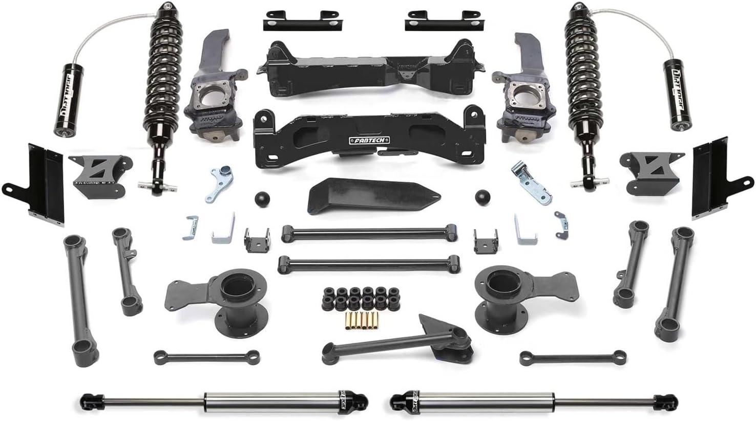 Fabtech 6 inch lift kit detailed features and technical specifications