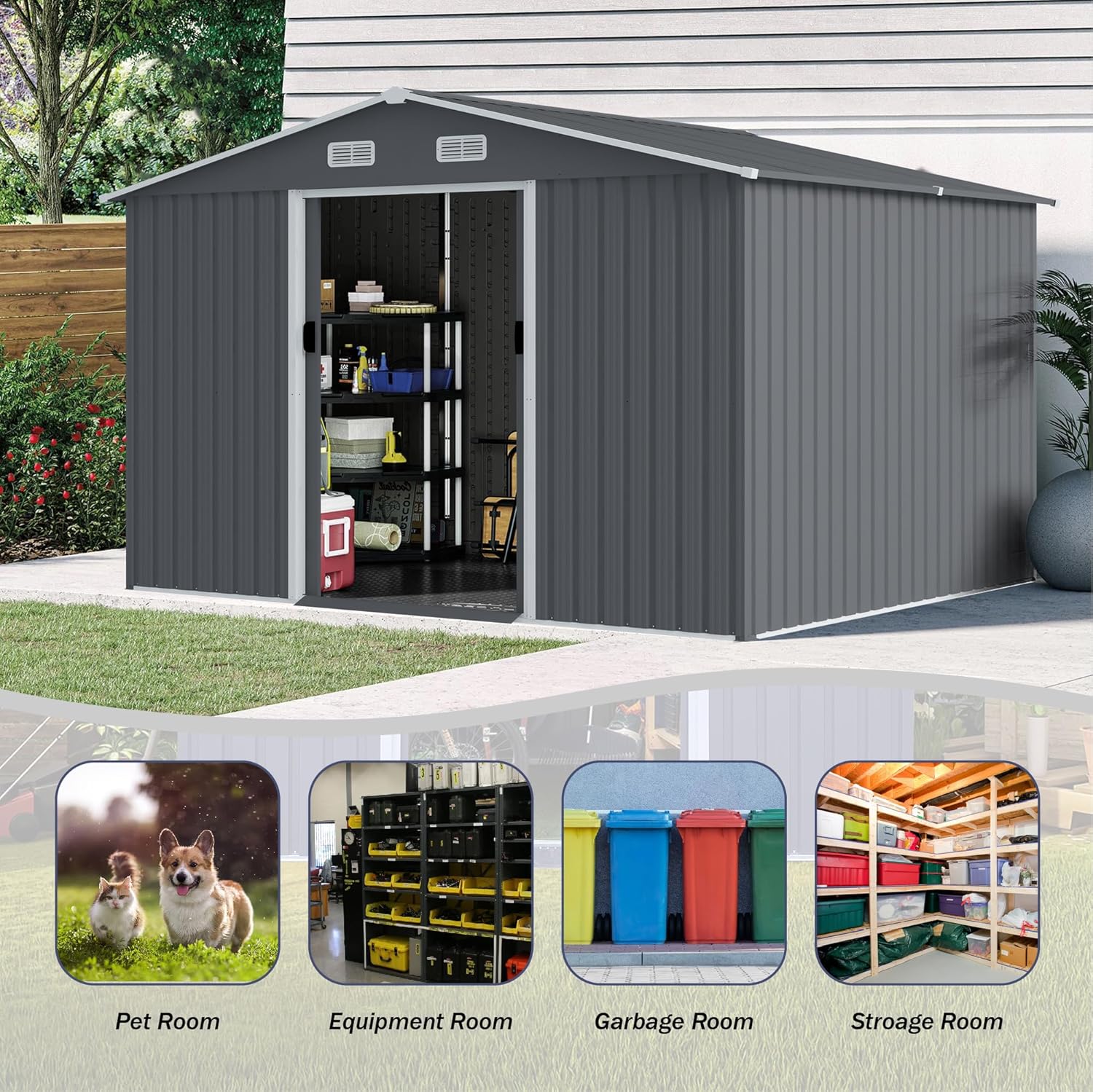 Step-by-step guide for Ginkartu metal shed worth it,should I buy a Ginkartu shed,Ginkartu 8x10 shed pros cons,best metal storage shed,large tool shed worth buying,Ginkartu vs other sheds - complete tutorial