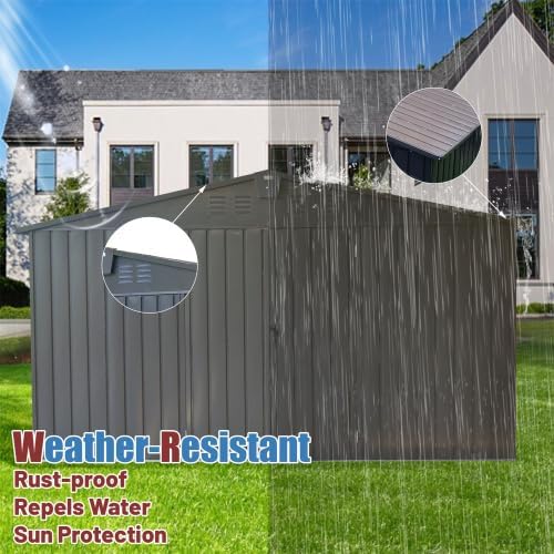 Ginkartu storage shed worth buying,should I buy Ginkartu shed,Ginkartu shed pros cons,best metal garden shed,Ginkartu vs other sheds,Ginkartu 11x9 shed honest unboxing and complete package contents