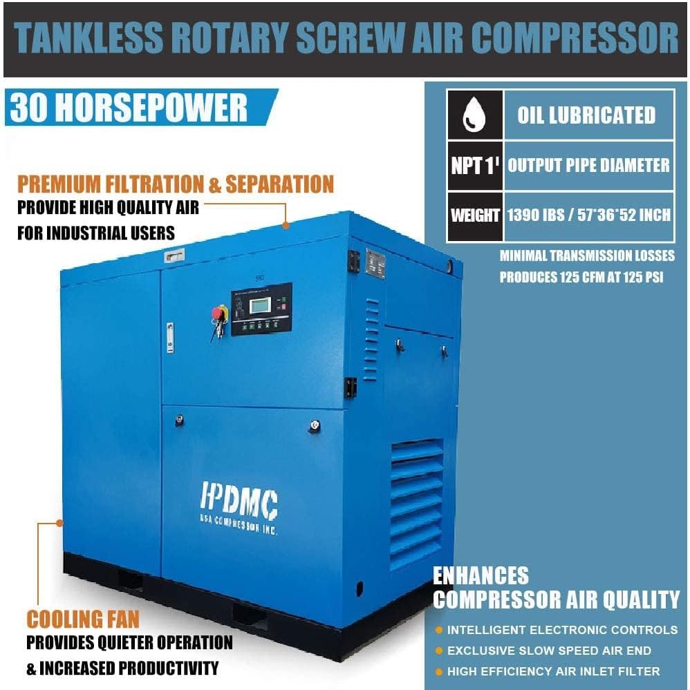 Step-by-step guide for HPDMC SC22 rotary screw air compressor,best 30hp rotary screw air compressor,rotary screw vs piston air compressor,HPDMC SC22 air compressor review,should I buy a rotary screw compressor,industrial screw air compressor for manufacturing - complete tutorial