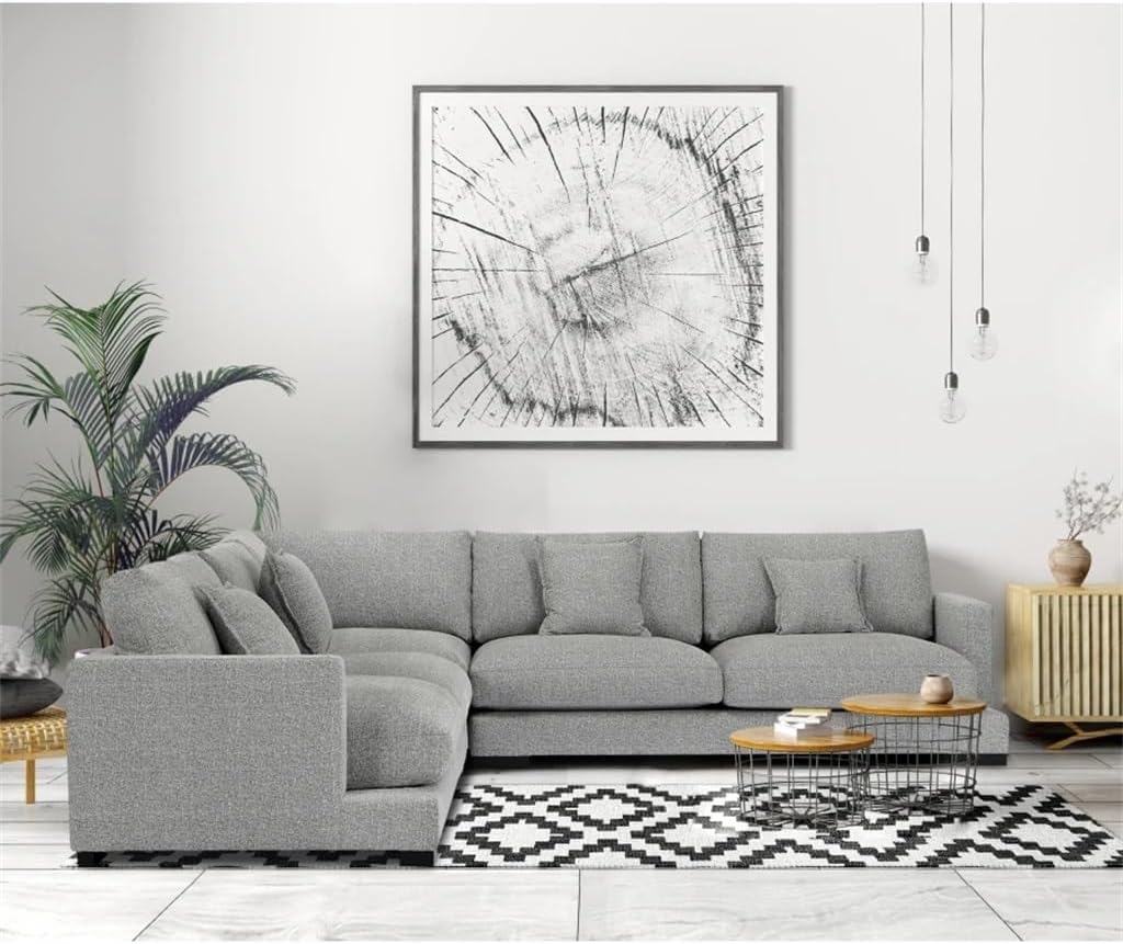 HSIJYGX L-shaped sectional sofa worth it,should I buy HSIJYGX sectional,HSIJYGX sectional pros cons,best L-shaped fabric sectional,HSIJYGX sofa honest opinion,L-shaped sectional worth buying unboxing and complete package contents