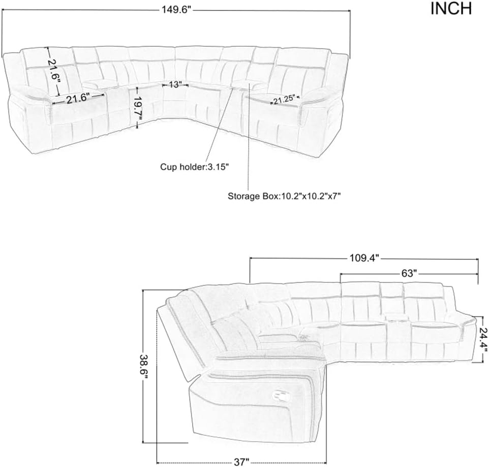 HSIJYGX Sectional Sofa Worth It? Honest Pros & Cons 2 HSIJYGX sectional sofa worth it,should I buy HSIJYGX sectional,HSIJYGX sofa pros cons,best manual reclining sectional,HSIJYGX vs other sectionals,HSIJYGX worth buying unboxing and complete package contents