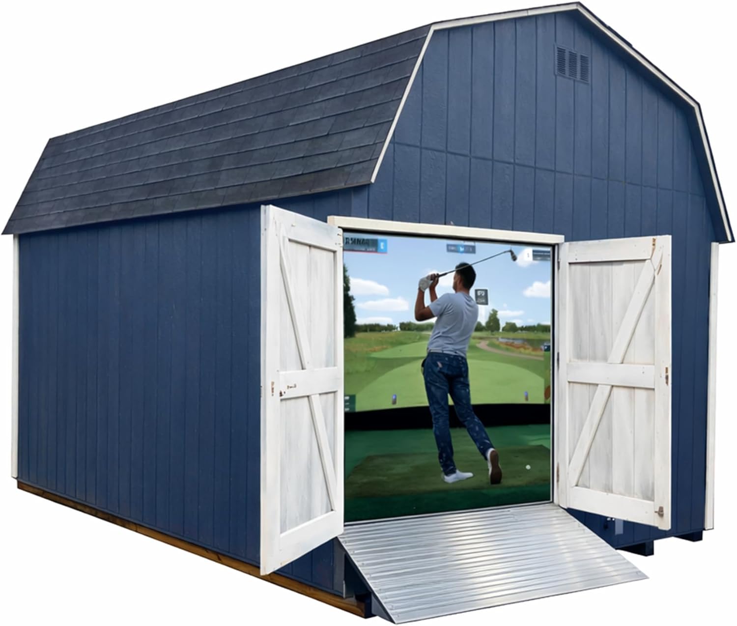 Impact Sports Golf Wood Shed worth it,Impact Sports Golf Wood Shed pros cons,best backyard golf simulator shed,should I buy Impact Sports Golf Wood Shed,Impact Sports Golf Wood Shed vs alternatives,Impact Sports Golf Wood Shed honest opinion - detailed features and technical specifications