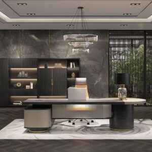 Image 1 of L shaped gaming desk with drawers worth it