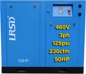 Image 1 of LRSD 50HP rotary screw air compressor