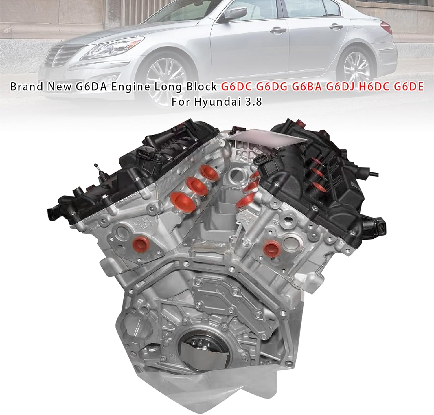 MAD HORNETS G6DA engine long block,G6DA engine worth buying,Hyundai 3.8 engine replacement,MAD HORNETS engine block pros cons,G6DA vs G6DC engine,best engine long block for Hyundai 3.8 unboxing and complete package contents