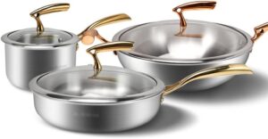 Image 1 of MIIKHI stainless steel cookware set worth it