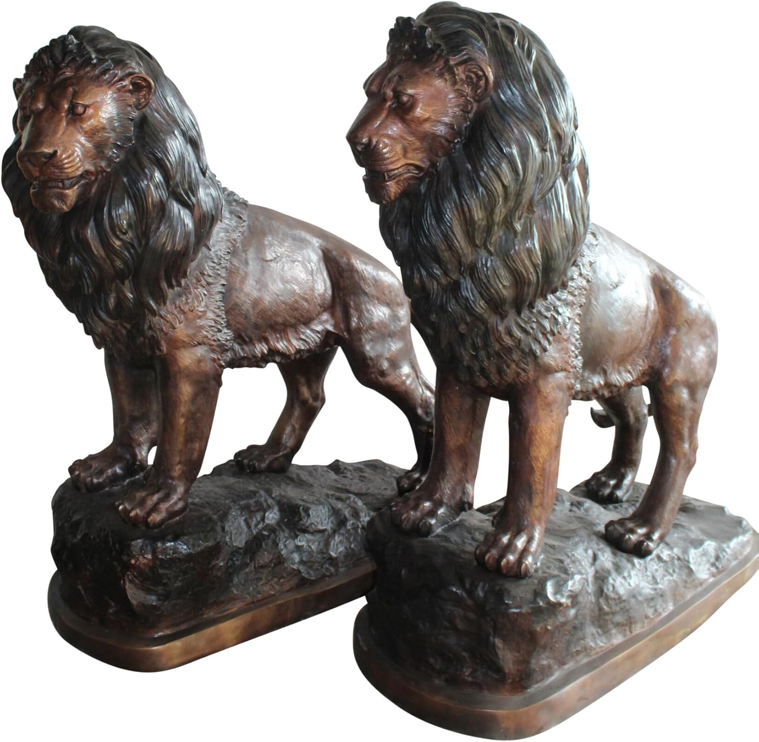 NIFAO bronze lion statues worth buying,should I buy NIFAO lion statues,NIFAO bronze lions pros cons,best life size bronze lion statues,NIFAO statues vs alternatives,bronze lion statue worth it unboxing and complete package contents