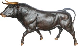 Image 1 of NIFAO giant bronze bull statue worth buying