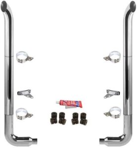 Image 1 of Peterbilt 378 exhaust kit