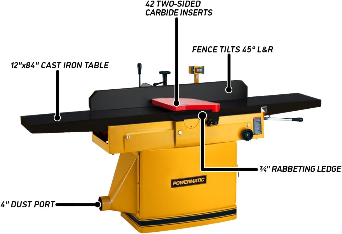 Step-by-step guide for Powermatic 1285T jointer worth it,Powermatic 1285T pros cons,Powermatic ArmorGlide jointer honest,best 12-inch parallelogram jointer,Powermatic 1285T vs alternatives,should I buy a Powermatic 1285T - complete tutorial