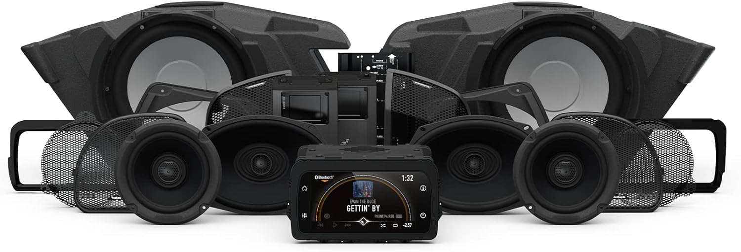 Rockford Fosgate HD14-PMX-STG5 kit buy,best Harley Davidson audio upgrade kit,Rockford Fosgate M5 series worth it,HD14-PMX-STG5 installation pros cons,Rockford Fosgate vs Harley speaker upgrade,should I buy Rockford Fosgate motorcycle audio - detailed features and technical specifications