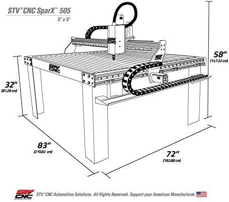 STV CNC SparX505 best plasma table,should I buy STV CNC SparX505,STV CNC SparX505 vs alternatives,STV CNC SparX505 pros cons,STV CNC SparX505 worth buying,best 5x5 CNC plasma table unboxing and complete package contents