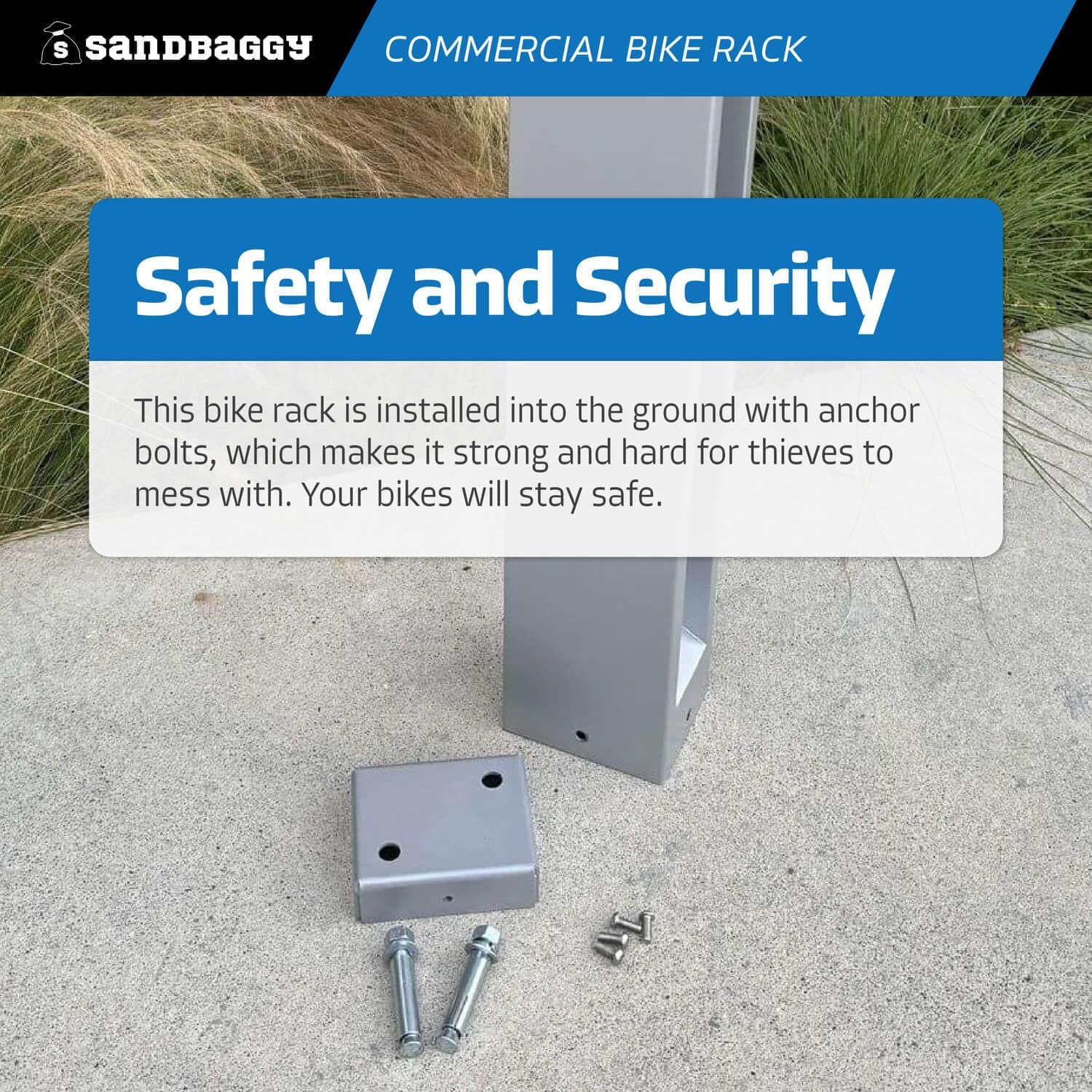 Sandbaggy Commercial Bike Rack worth it,Sandbaggy bike rack pros cons,best commercial bike rack,Sandbaggy vs other bike racks,should I buy Sandbaggy bike rack,in-ground bike rack worth buying performance testing and real-world results