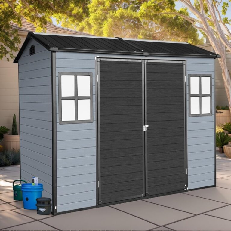 Secsofier 8x4ft Resin Shed Worth It? Honest Pros & Cons 1 Image 1 of Secsofier 8x4ft resin shed worth it