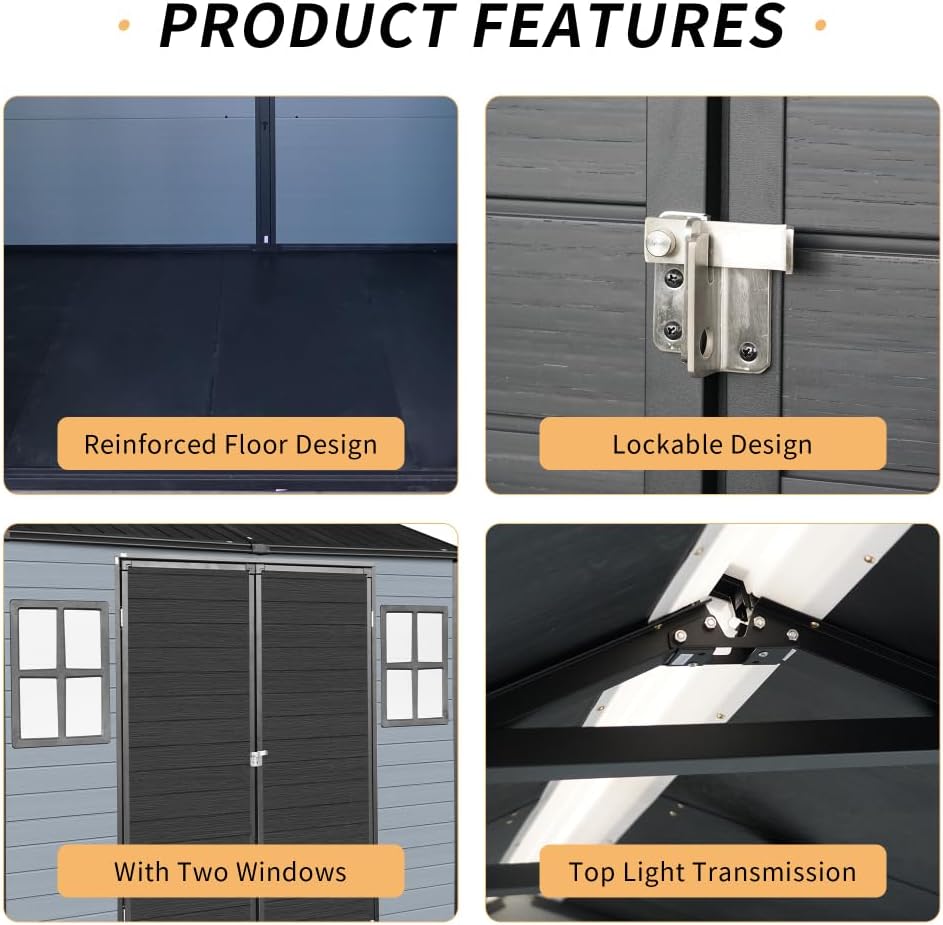 Secsofier 8x4ft resin shed worth it,should I buy Secsofier resin shed,Secsofier shed vs alternatives,Secsofier 8x4ft shed pros cons,best resin garden storage shed,Secsofier shed worth buying performance testing and real-world results