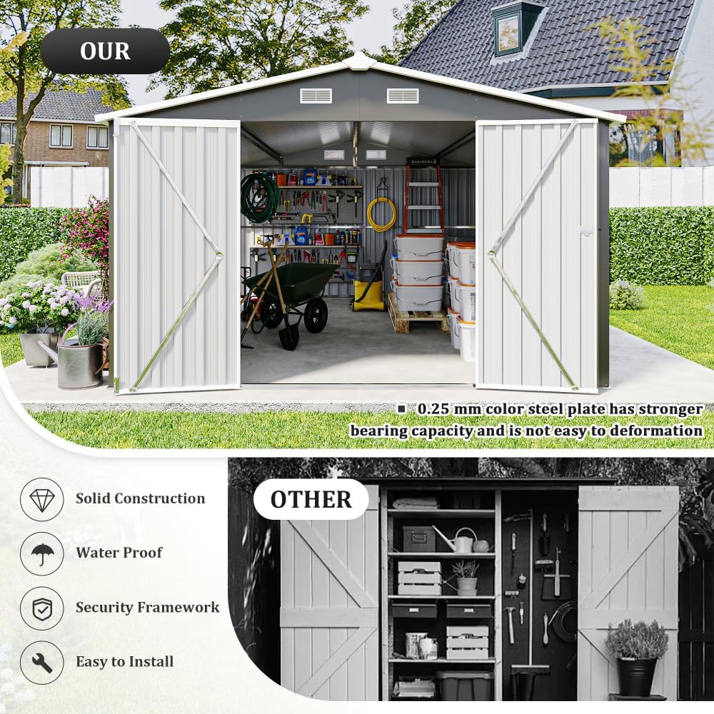 Secsofier metal garden shed worth it,should I buy a Secsofier shed,Secsofier 10x14 shed pros cons,best metal storage shed,Secsofier vs other garden sheds,Secsofier shed worth buying performance testing and real-world results