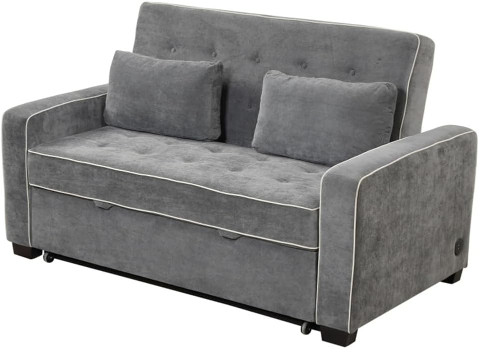 TEOYETTSF sofa bed worth it,should I buy TEOYETTSF sofa bed,TEOYETTSF sofa bed pros cons,best linen sleeper sofa,sofa bed with charging port,adjustable back sofa bed - detailed features and technical specifications