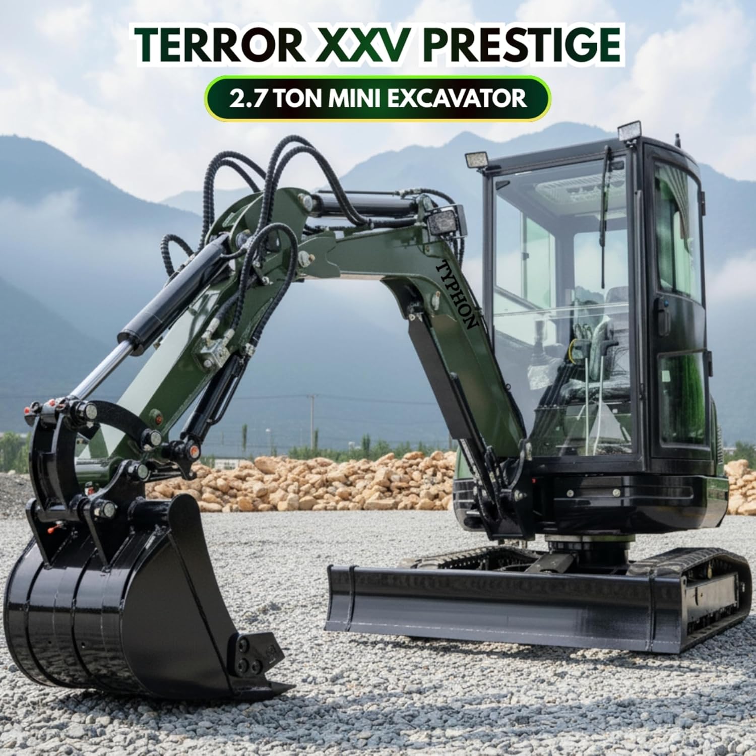 TYPHON TERROR XXV worth buying,should I buy TYPHON TERROR XXV,TYPHON TERROR XXV pros cons,best 2.7 ton mini excavator,TYPHON TERROR vs alternatives,TYPHON TERROR XXV honest assessment unboxing and complete package contents