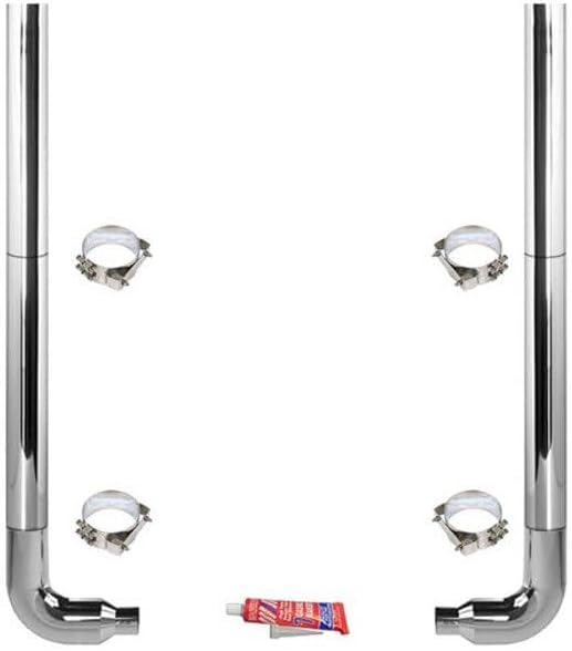 Technical Precision Freightliner Classic XL stack kit,Freightliner Classic XL cab stack replacement,Technical Precision stack kit pros cons,buy Freightliner CRM FT stack kit,Freightliner Classic XL 132 exhaust stack spools,Technical Precision TZ-FAF3-F worth buying unboxing and complete package contents