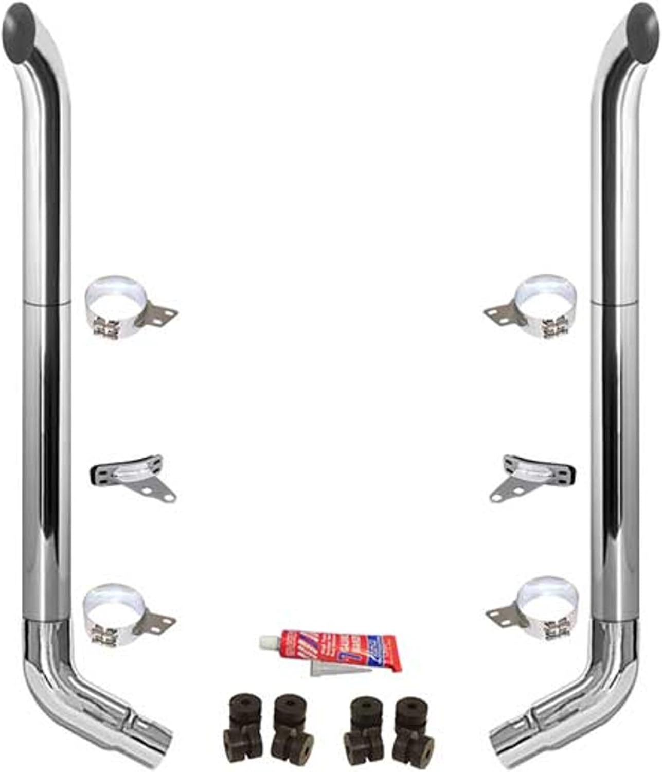 Step-by-step guide for Technical Precision Peterbilt 378 CRM kit,Peterbilt 378 exhaust stacks,buy Peterbilt 378 CRM kit,Technical Precision stacks worth it,OE style elbows Peterbilt,Peterbilt 378 glider kit accessories - complete tutorial