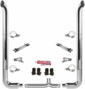 Image 1 of Technical Precision Peterbilt 379 exhaust kit