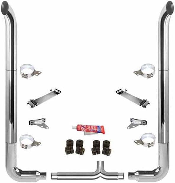 Technical Precision Peterbilt 379 exhaust kit,Peterbilt 379 aftermarket exhaust system,buy Peterbilt 379 7 inch stacks,Peterbilt 379 exhaust pros cons,Peterbilt 379 tapered exhaust vs straight,should I buy Technical Precision exhaust kit - detailed features and technical specifications