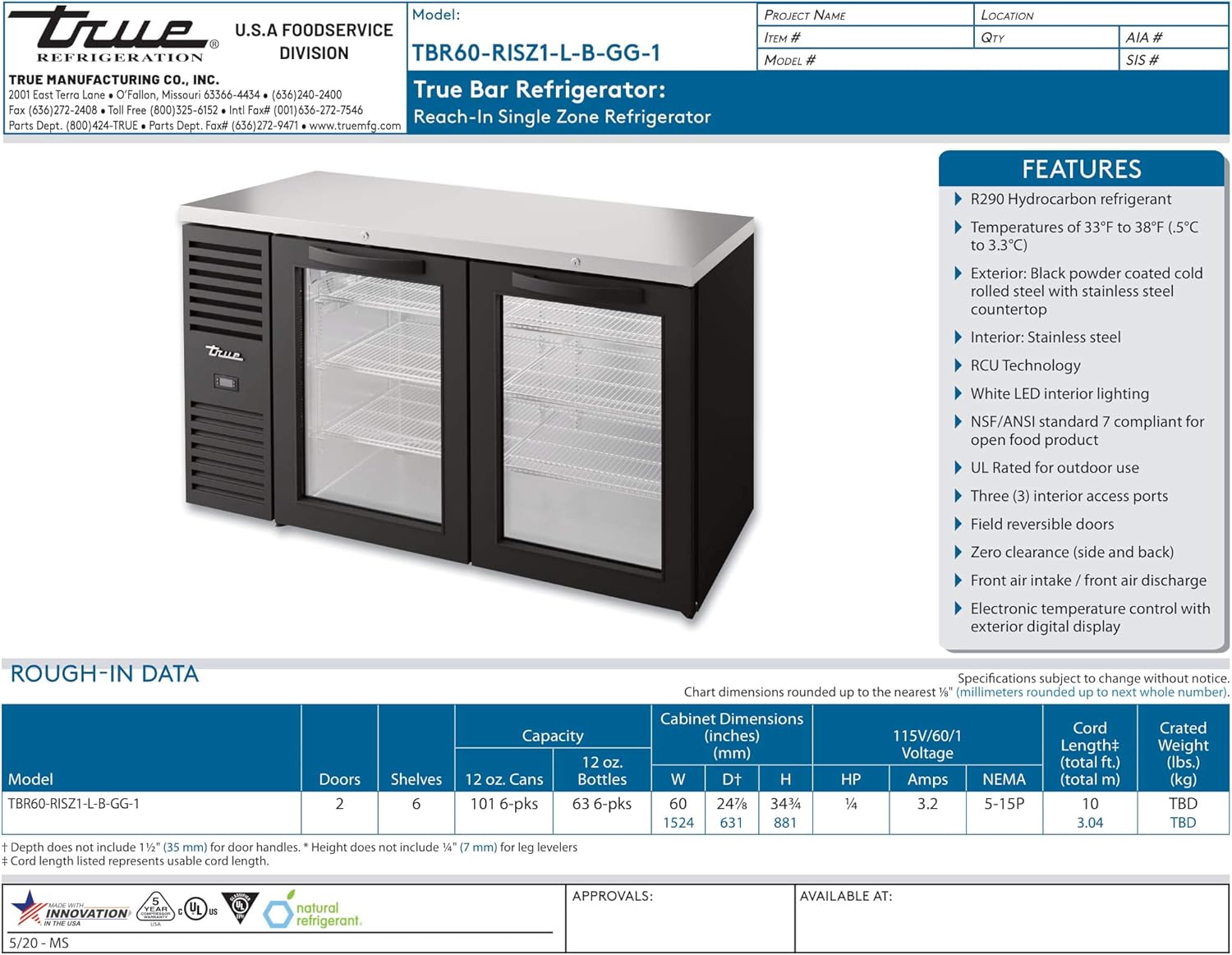 True Manufacturing TBR60 back bar cooler,should I buy True TBR60 cooler,True TBR60 vs alternatives,True TBR60 pros cons,True TBR60 worth buying,best compact back bar cooler unboxing and complete package contents