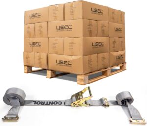 Image 1 of US Cargo Control double-fitted e track straps