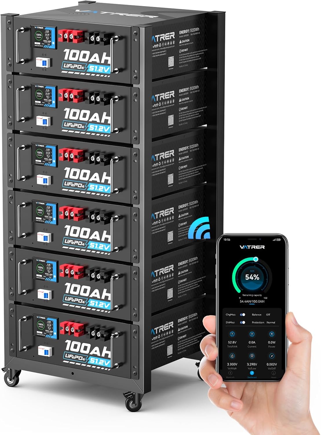 VATRER POWER 51.2V 100Ah LiFePO4 battery pros cons,should I buy VATRER POWER 51.2V 100Ah battery,VATRER POWER 51.2V 100Ah vs alternative,VATRER POWER battery worth buying,best 48V server rack battery,VATRER POWER battery features - detailed features and technical specifications