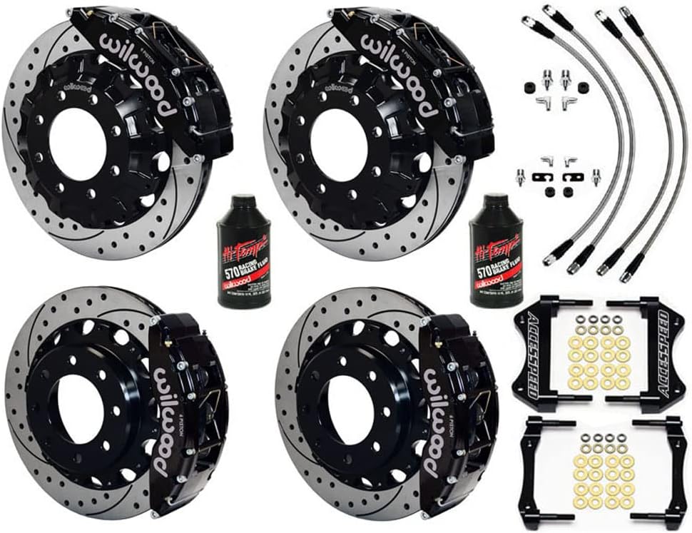 Wilwood Hummer H2 big brake kit - detailed features and technical specifications