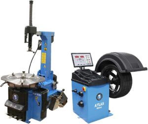 Image 1 of atlas tire changer wheel balancer combo