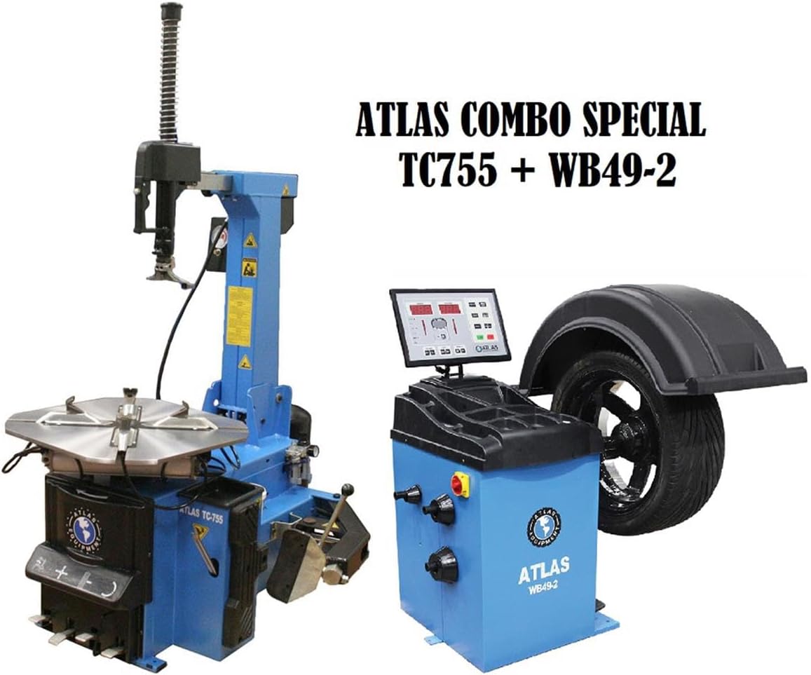 atlas tire changer wheel balancer combo,should i buy atlas tire changer wheel balancer combo,atlas tc755 wb49-2 vs alternatives,atlas tire changer wheel balancer combo pros cons,atlas automotive equipment combo worth buying,best tire changer wheel balancer package unboxing and complete package contents